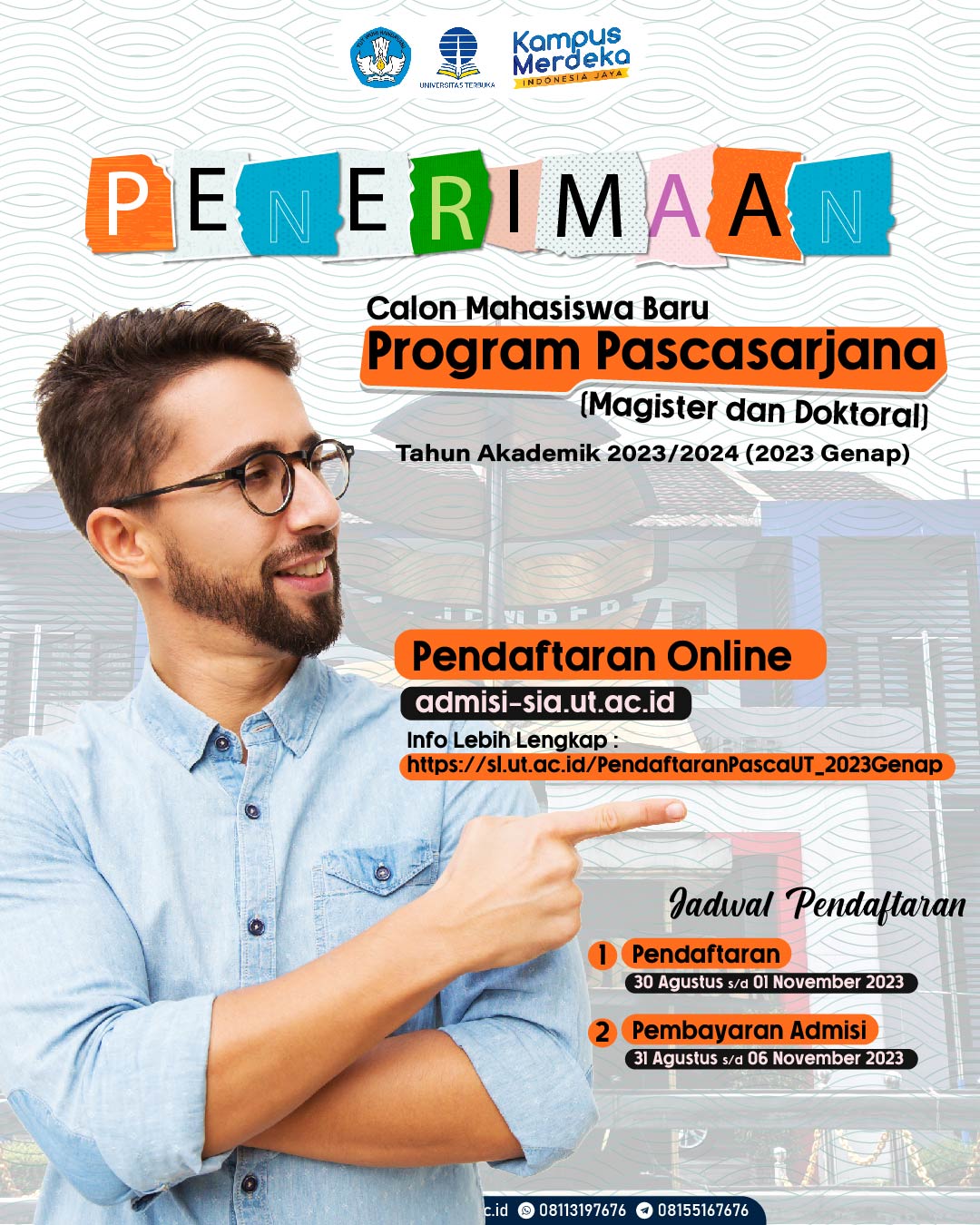 Penerimaan Calon Mahasiswa Baru Program Pascasarjana (Magister Dan ...